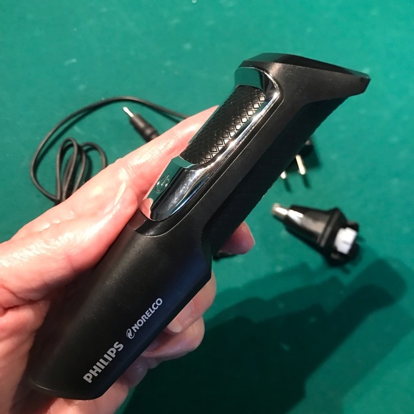 Philips Noroco Nose/Face Trimmer #MG3750 comes w/all attachments as pictured - Picture 4 of 10